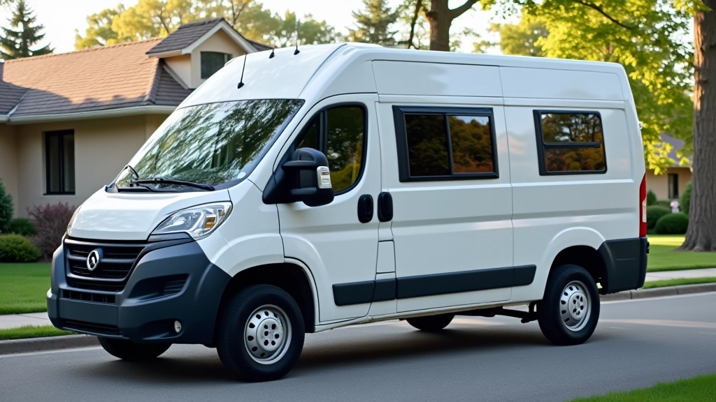 Mobile repair van equipped with PDR tools ready for on-site service calls